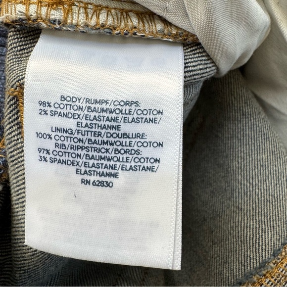 Land’s End Dark Wash Denim Blue Drawstring Adjustable waist Boys Size 8 NWT - Picture 5 of 6